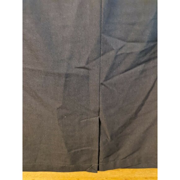 Dressbarn Size 12 Skirt Brown Straight Pleated Belt Lined Womens - Picture 3 of 5